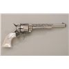 Image 2 : Colt Single Action Army revolver, .44 Russian  cal., 7-1/2" barrel, factory class 3 master  engraved