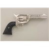 Image 2 : Colt Single Action Army revolver, .32-20  cal., 4-3/4" barrel, factory C grade engraved  by master e