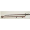 Image 2 : Spurious McElroy Confederate saber with cast  bronze hilt showing CSA, fully etched blade,  artifici
