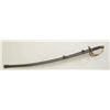 Image 3 : 1860 U.S. Cavalry saber with scabbard, fair  to good condition, no legible maker, date  visible 1861