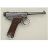 Image 2 : Japanese large guard Nambu pistol 8mm dated  18.12, serial #4136, The pistol shows applied  cold blu