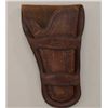 Image 1 : Desirable western style double loop holster,  maker stamped on top loop, S C Gallup, Sadl  Co Pueblo