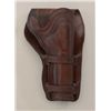 Image 2 : High quality holster for Single Action Army  revolver with 4-3/4" barrel, plugged bottom,  double lo
