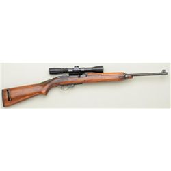 U. S. M1 Carbine manufactured by Quality  Hardware with Underwood marked 1943 dated  barrel, flip up