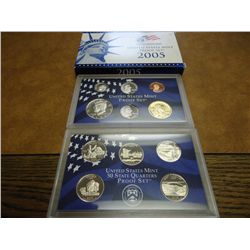 2005 US PROOF SET (WITH BOX)
