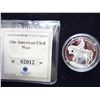 Image 1 : 2000 LIBERIA $10 PROOF SILVER "AMERICAN CIVIL WAR"