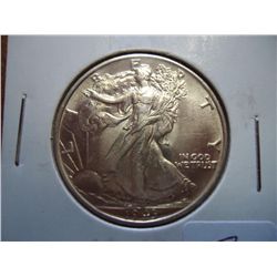 1943 WALKING LIBERTY HALF DOLLAR (UNC)