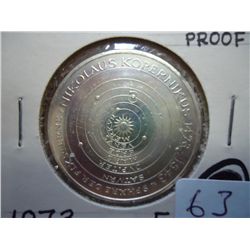 1973 GERMANY 5 MARKS PROOF Y-134