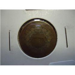 1864 TWO CENT PIECE