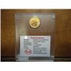 Image 2 : 1997 CANADA GOLD $5 1/10 OZ. .9999 PURE UNC