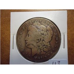 1889-S MORGAN SILVER DOLLAR