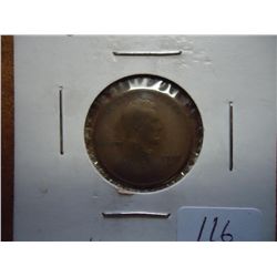 1912-S LINCOLN CENT (VERY GOOD)