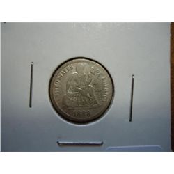 1888 SEATED LIBERTY DIME