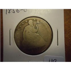 1856-O SEATED LIBERTY HALF DOLLAR
