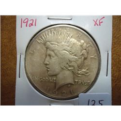 1921 PEACE SILVER DOLLAR (KEY DATE)
