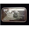 Image 1 : 1 TROY OUNCE SILVER INGOT HALLOWEEN 1976