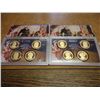 Image 1 : 2008 & 09 US PRESIDENTIAL 1 DOLLAR COIN PF SETS