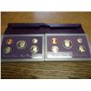 Image 1 : 1988 & 89 US PROOF SETS (WITH BOXES)