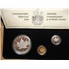 Image 1 : 1989 CANADA PLATINUM, GOLD & SILVER MAPLE LEAF SET