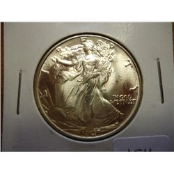 1947 WALKING LIBERTY HALF DOLLAR BRILLIANT UNC