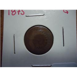 1875 INDIAN HEAD CENT