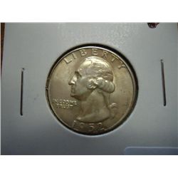 1952-D WASHINGTON QUARTER (UNC)