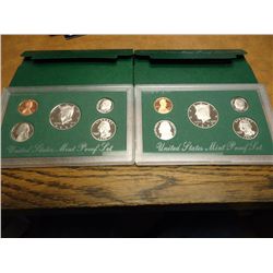 1997 & 98 US PROOF SETS (WITH BOXES)