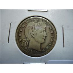 1915 BARBER QUARTER (VERY GOOD)