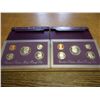 Image 1 : 1990 & 91 US PROOF SETS (WITH BOXES)