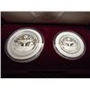 Image 2 : 1986 MARSHALL ISLANDS 2 COIN SILVER PROOF SET