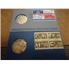 Image 1 : 2-US MINT AMERICAS 1ST DAY MEDALS FDC'S
