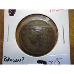 1838 US LARGE CENT