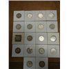 Image 2 : 18 ASSORTED WASHINGTON SILVER QUARTERS