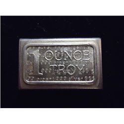 1 TROY OZ .999 FINE SILVER INGOT