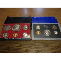 1972 & 73 US PROOF SETS (WITH BOXES)