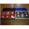 Image 1 : 1972 & 73 US PROOF SETS (WITH BOXES)