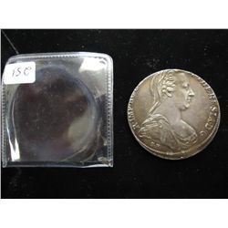 ERROR 1780 AUSTRIA MARIA THERESIA THALER