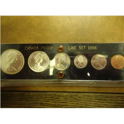 1966 CANADA SILVER PROOF SET 1.1 OZ SILVER