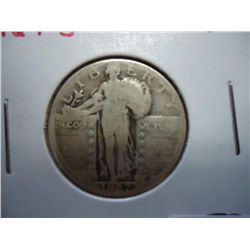 1927-S STANDING LIBERTY QUARTER (KEY DATE)