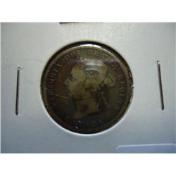 1892 CANADA SILVER 25 CENTS