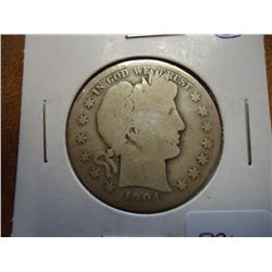 1904-S BARBER HALF DOLLAR