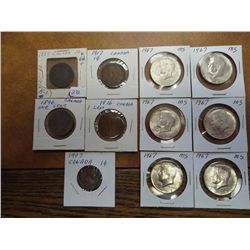 COIN ASSORTMENT SEE DESCRIPTION