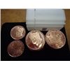 Image 1 : ROLL OF 20-1 AVDP. OUNCE COPPER ROUNDS