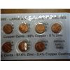 Image 2 : 1982-7 VARIETIES LINCOLN CENT SET (UNC)