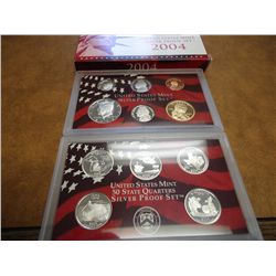 2004 US SILVER PROOF SET (WITH BOX)