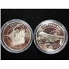 Image 1 : 2-2005 UKRAINE 5 HRYVEN AIRCRAFT COINS PROOF