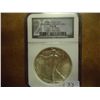 Image 1 : 1986 AMERICAN SILVER EAGLE NGC MS68