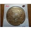 Image 1 : 1921 PEACE SILVER DOLLAR (KEY DATE)