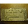 Image 1 : NORTH CAROLINA TWO DOLLAR OBSOLETE NOTE