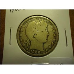 1900-O BARBER HALF DOLLAR